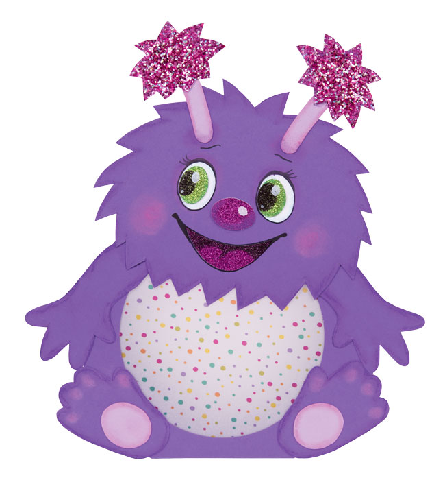 Laternen Bastelset Fanny Monster