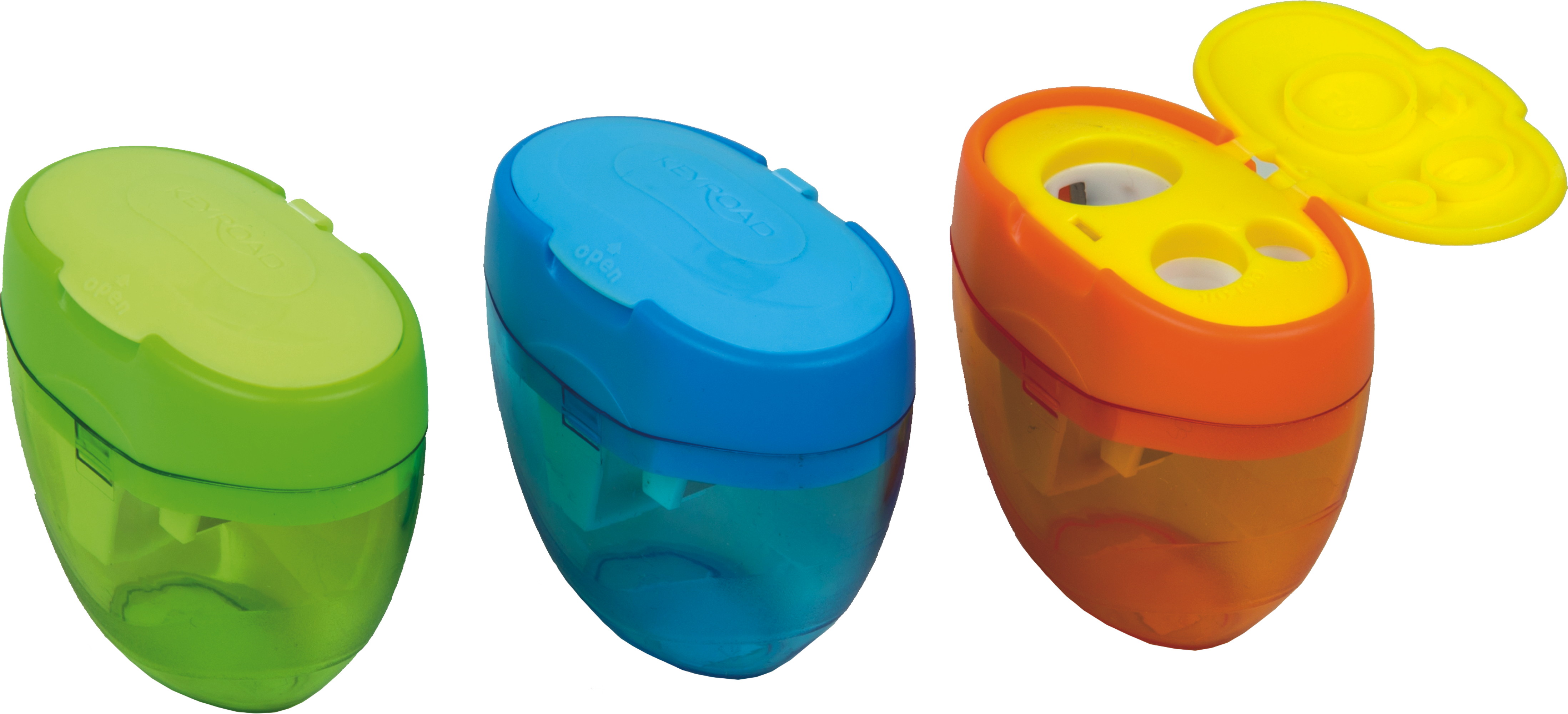 Dreifachspitzerdose sortiert