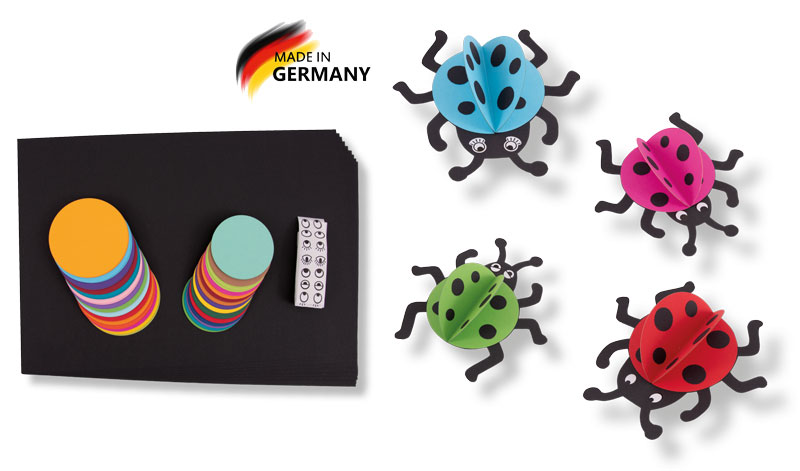Kreativpaket Kunterbunte Käfer