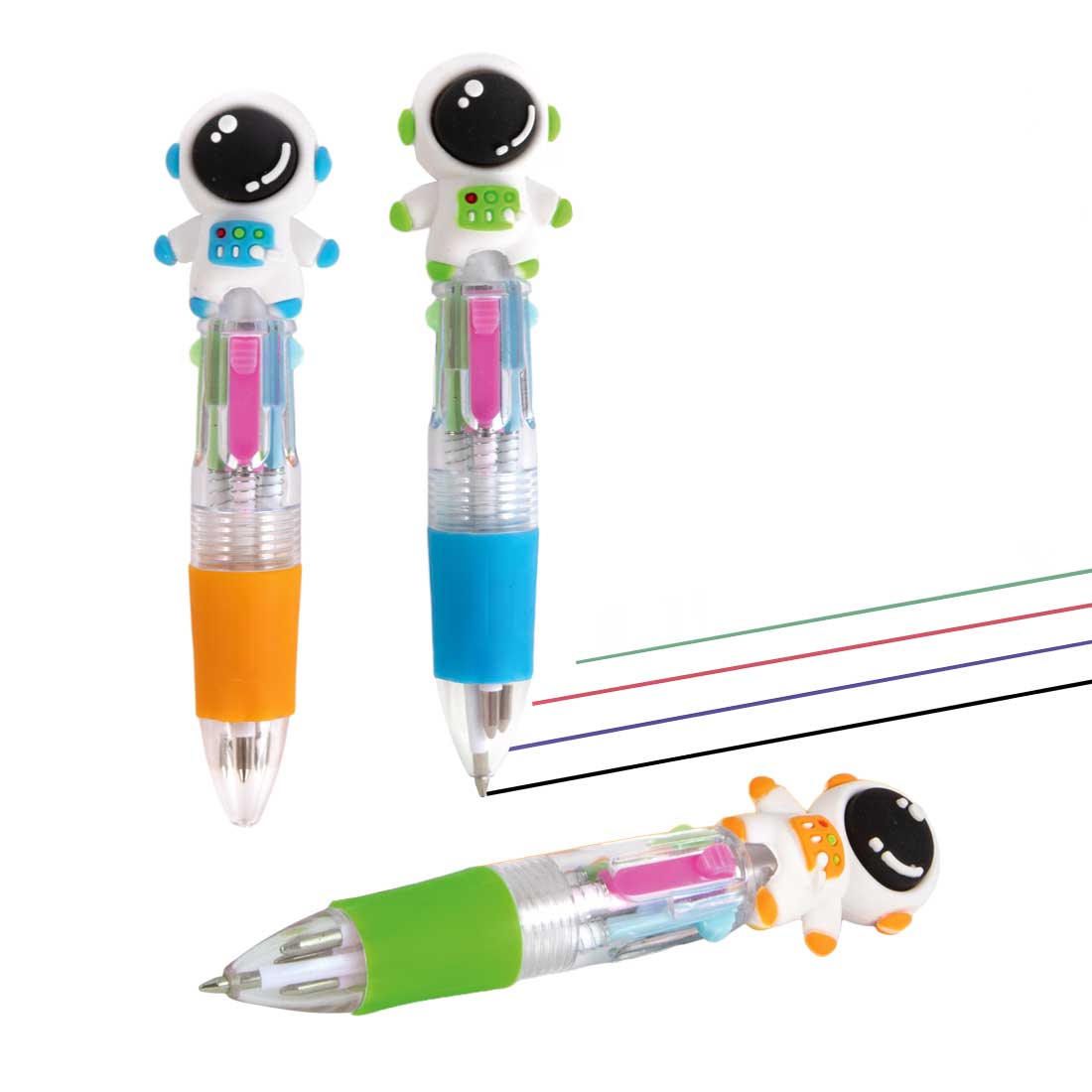 Mehrfarbkuli sortiert