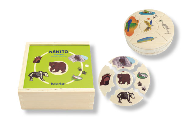 Puzzle Nawito Tierarten