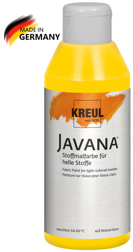 Stoffmalfarbe goldgelb