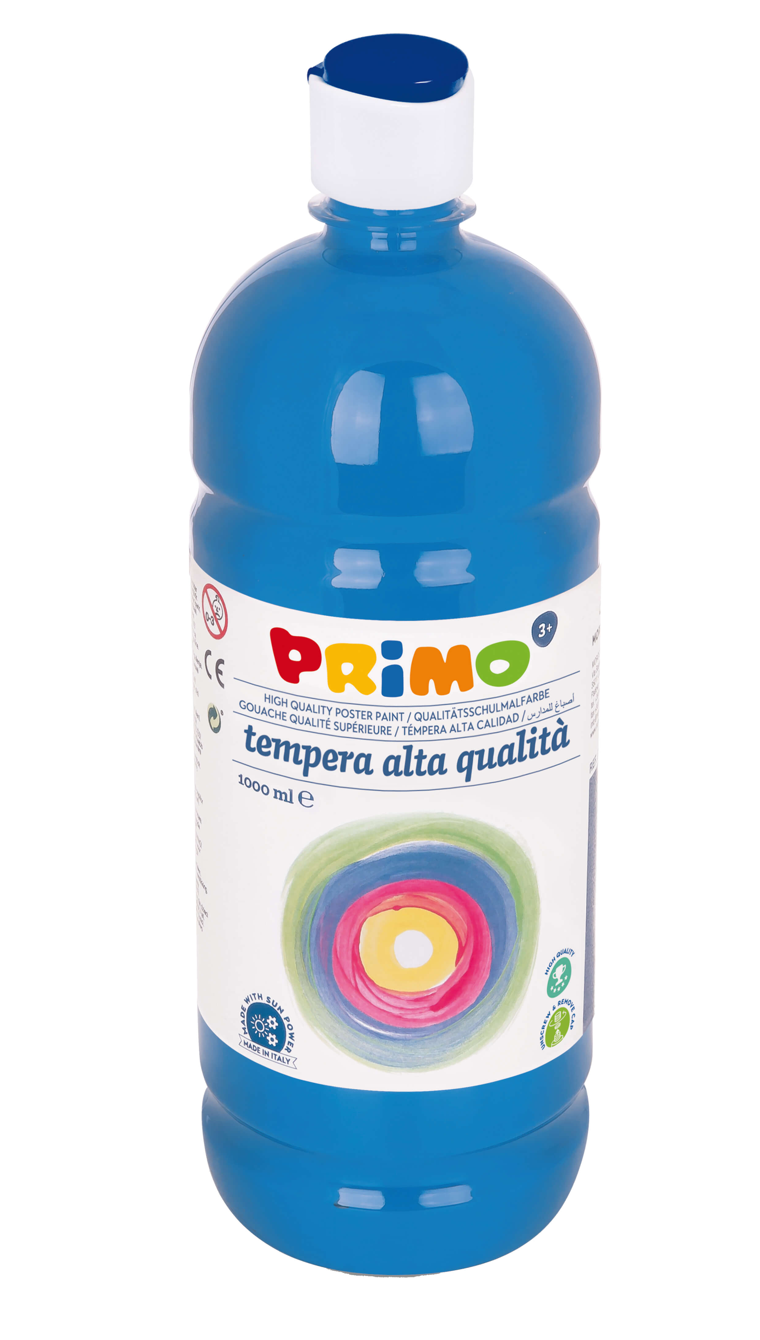 Primo Tempera cyanblau, 1000 ml