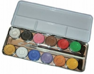 Profi Schminkpalette im Metalletui