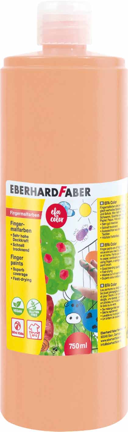 Fingermalfarbe Eberhard Faber haut