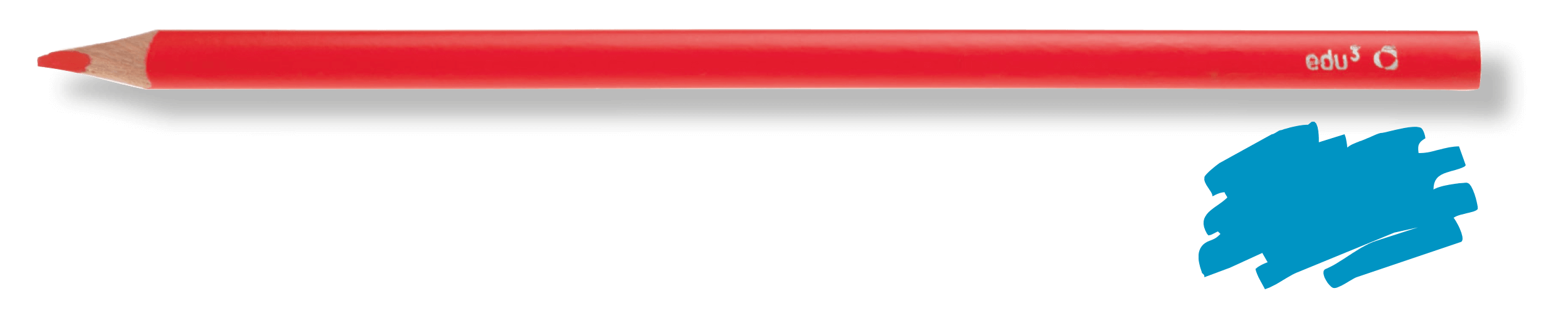 Buntstift Tri hellblau, 12 Stück