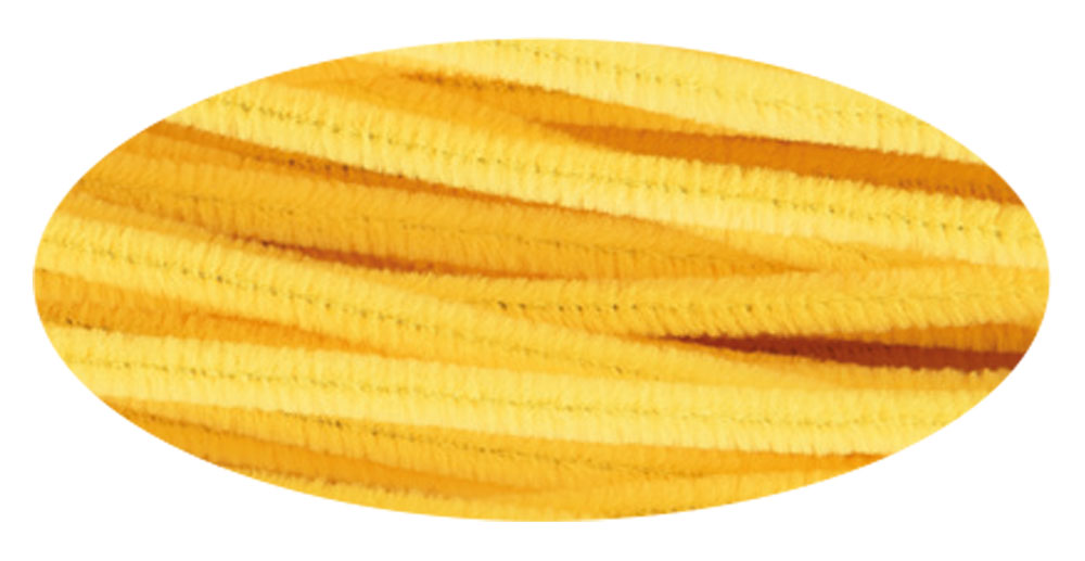 Biegeplüsch gelb, 100 Stück