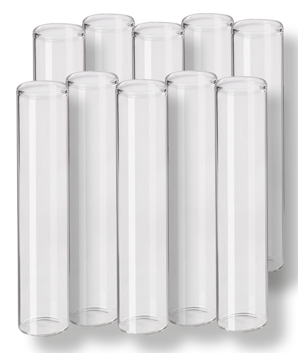 Reagenzglas mit Flachboden