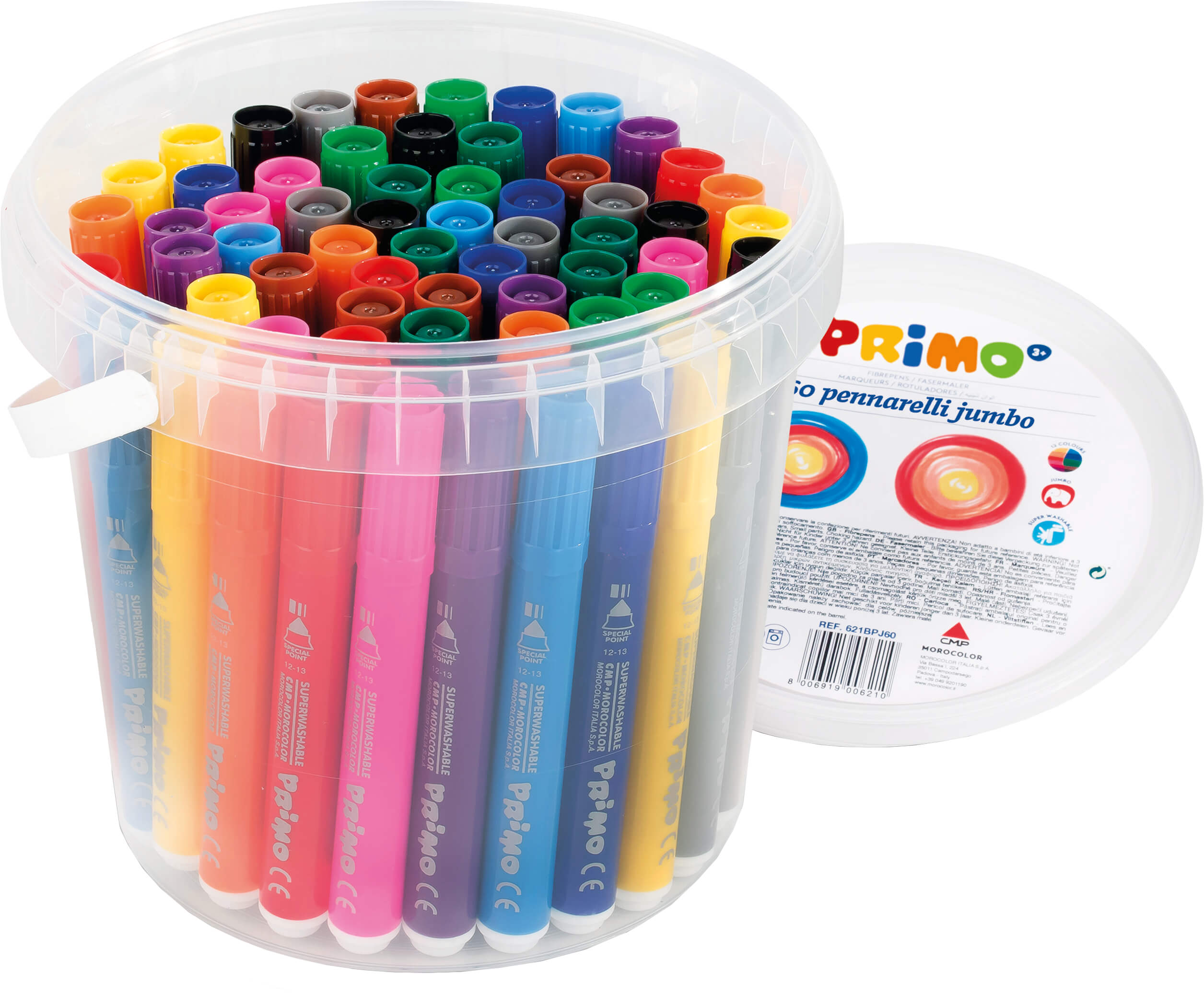 Fasermaler Jumbo 60 Stück