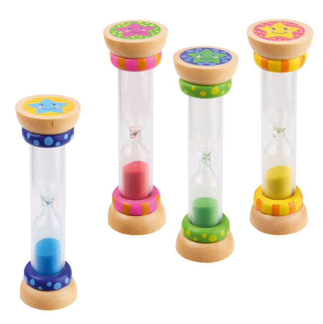 Zahnputzuhr sortiert 10 cm