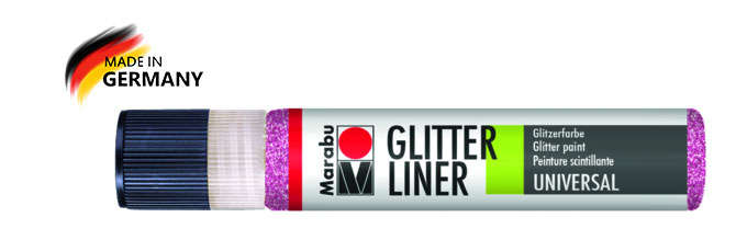 Glitterliner rosa