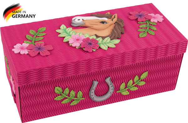 Kreativkarton Bastelset Pferdekopf