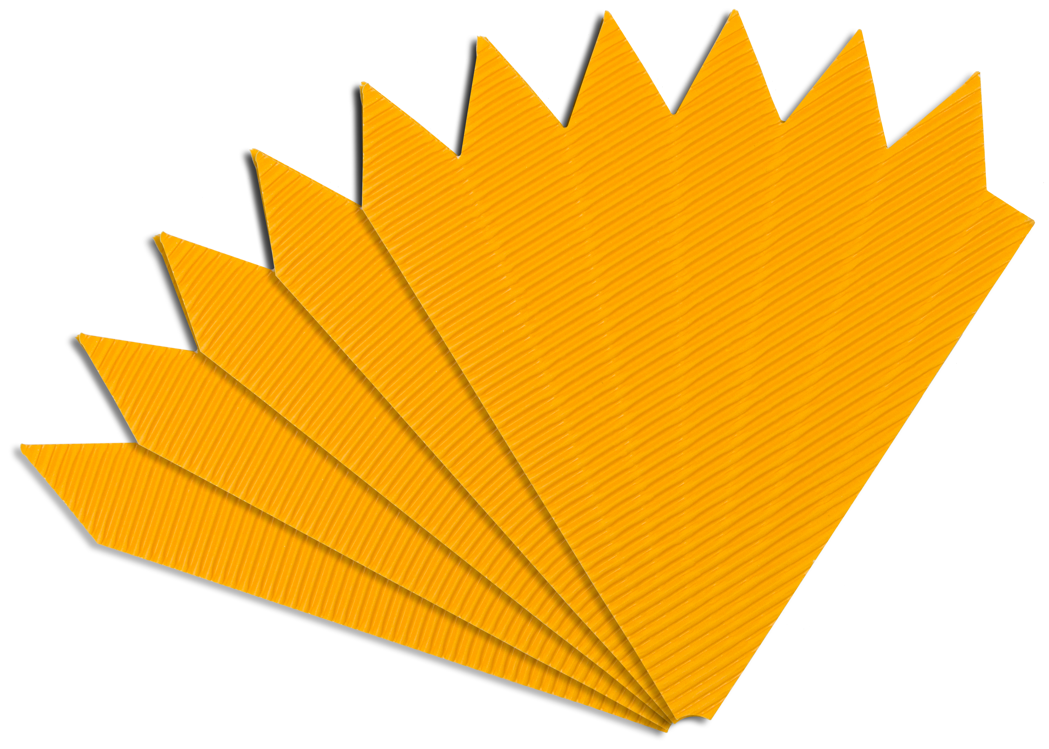 Schultütenspitzen gelb