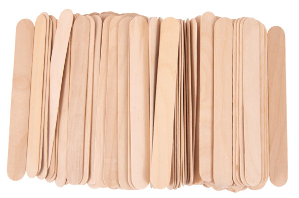 Bastelhölzer natur, 500 Stück