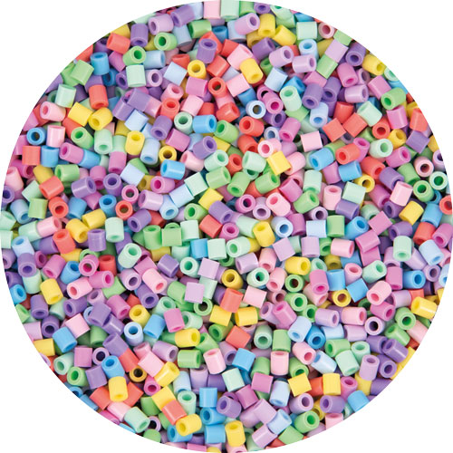 Bügelperlen midi Pastellmischung 6.000 Stück