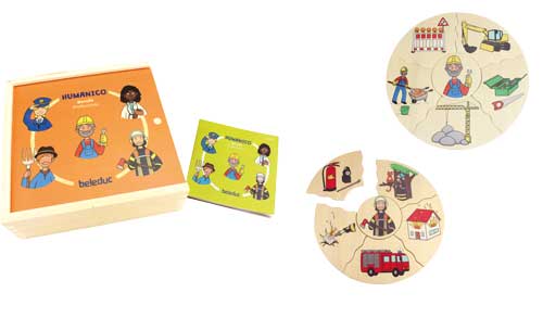 Puzzle Humanico Berufe