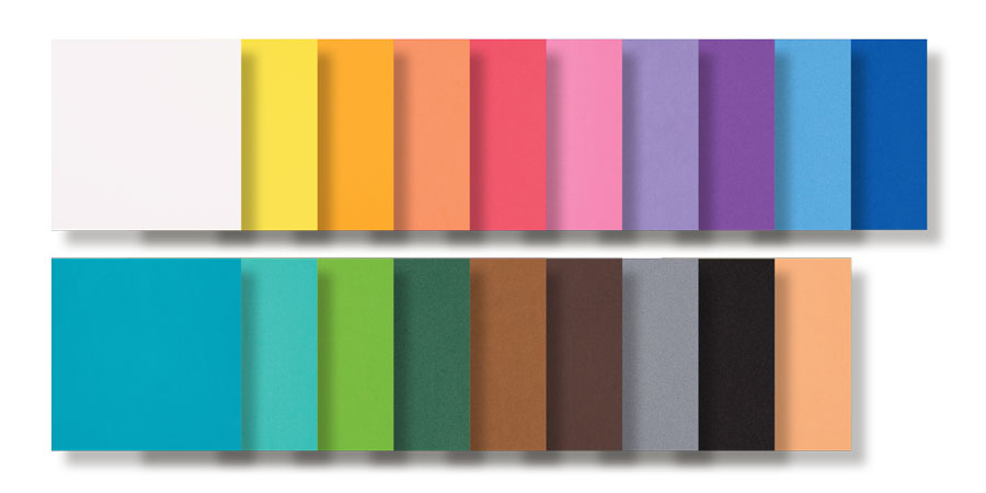 Moosgummisortiment XL 19 Stück sortiert