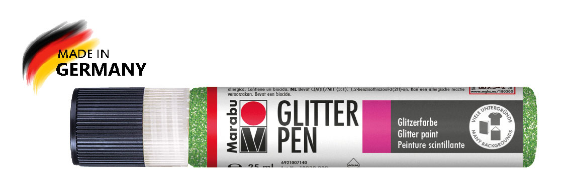 Glitter Pen kiwi, 25 ml