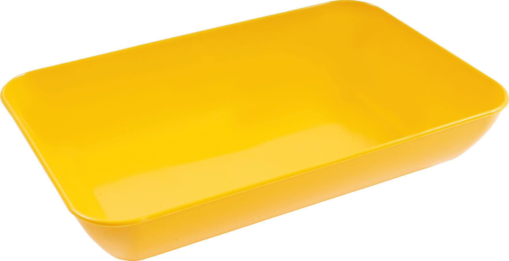 Bastelschale gelb, aus Kunststoff