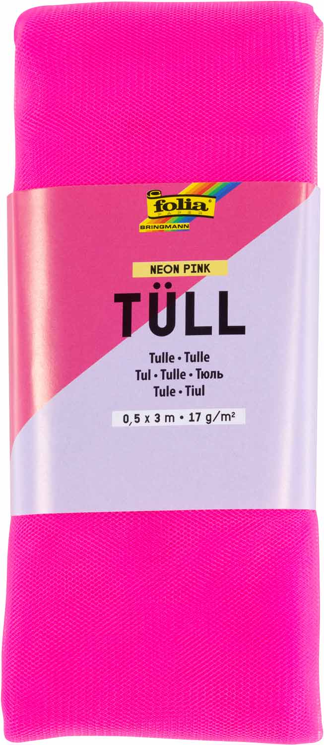 Tüll neonpink