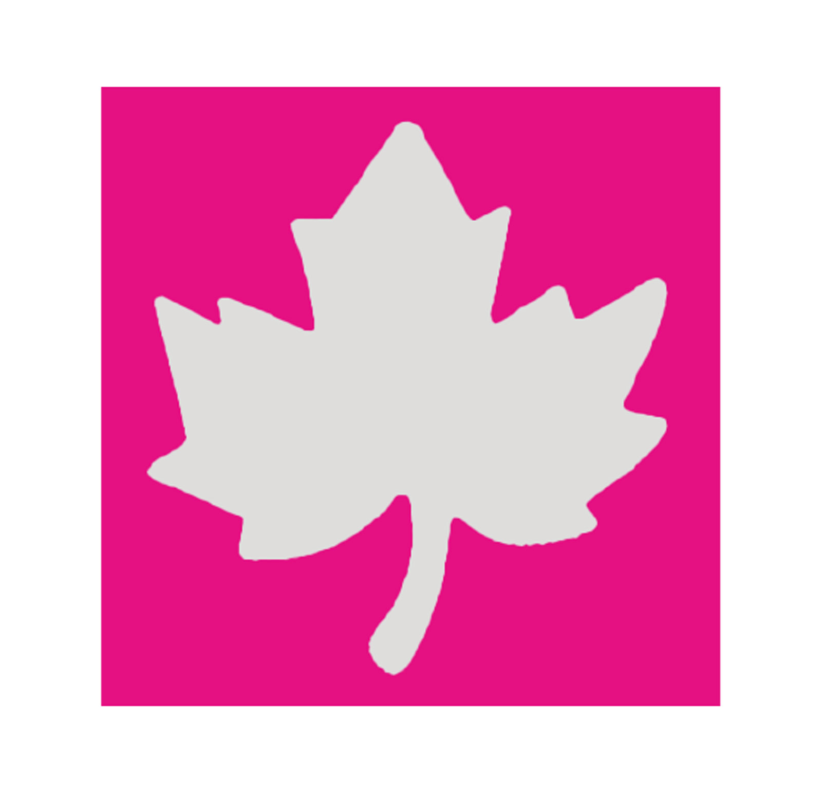 Motivstanzer Ahornblatt L, 33 mm