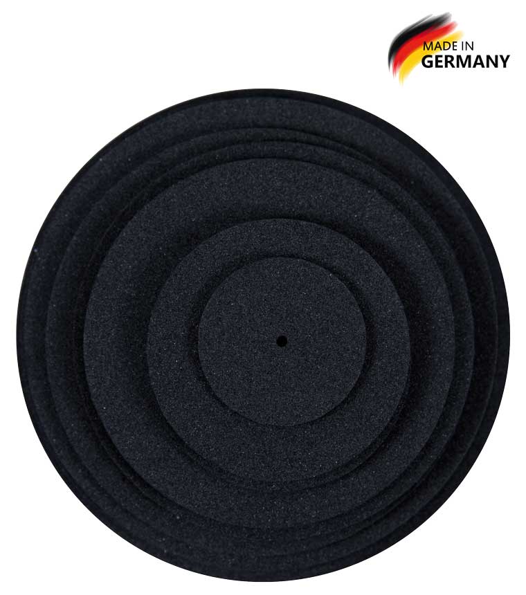 Scheibenset Ei schwarz