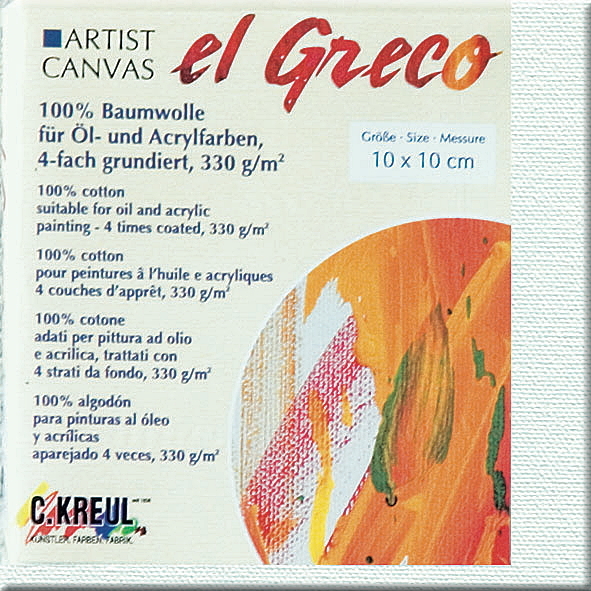 Keilrahmen 10 x 10 cm