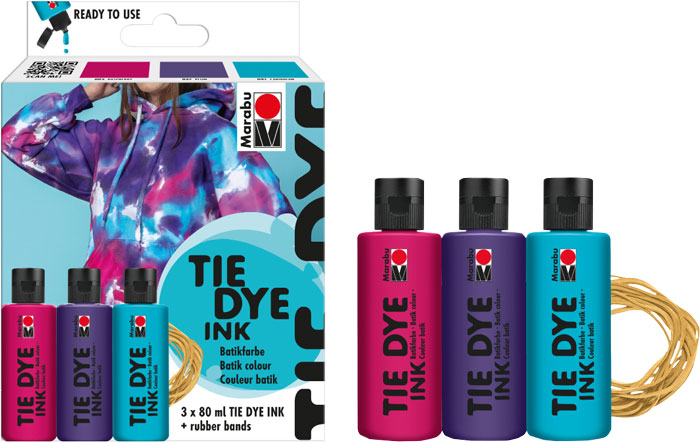 TIE DYE INK Batikfarbenset intensiv