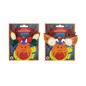 Rentier Haarklammernset