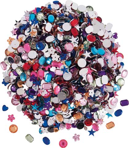 Schmucksteineset XXL