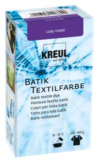 Batik Textilfarbe lady violett