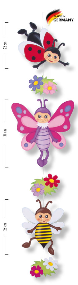 Kreativpaket Flatternde Frühlingskinder