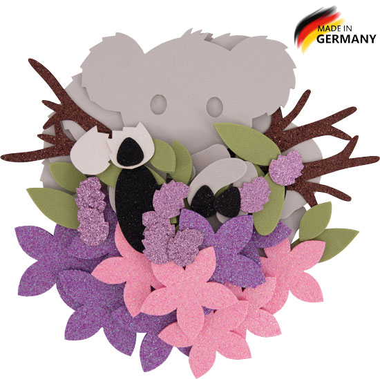 Moosgummisortiment Koalabären