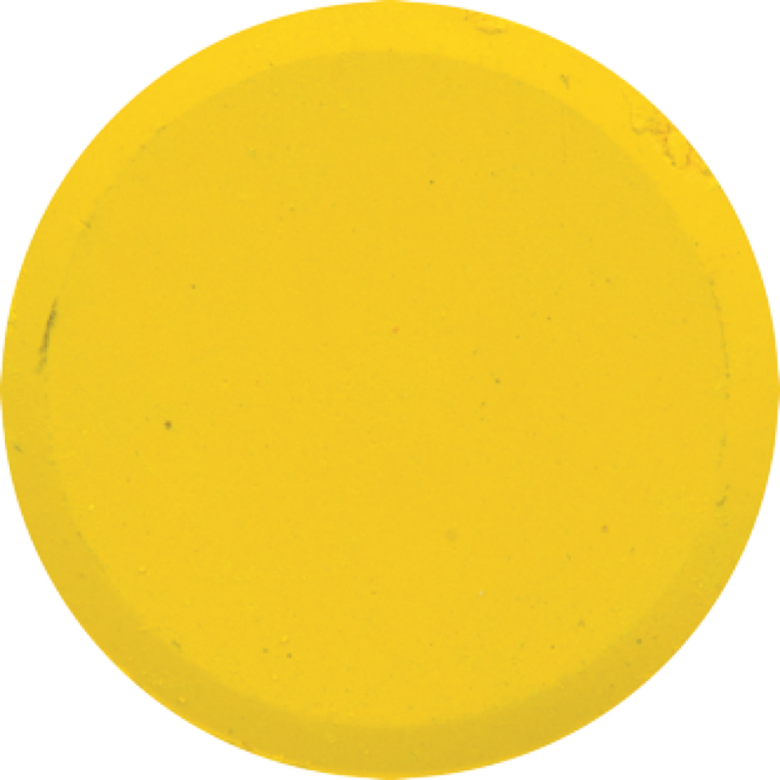 Farbpuck gelb, 5 Stück, Ø 44 mm