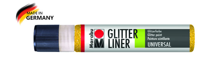 Glitterliner gelb