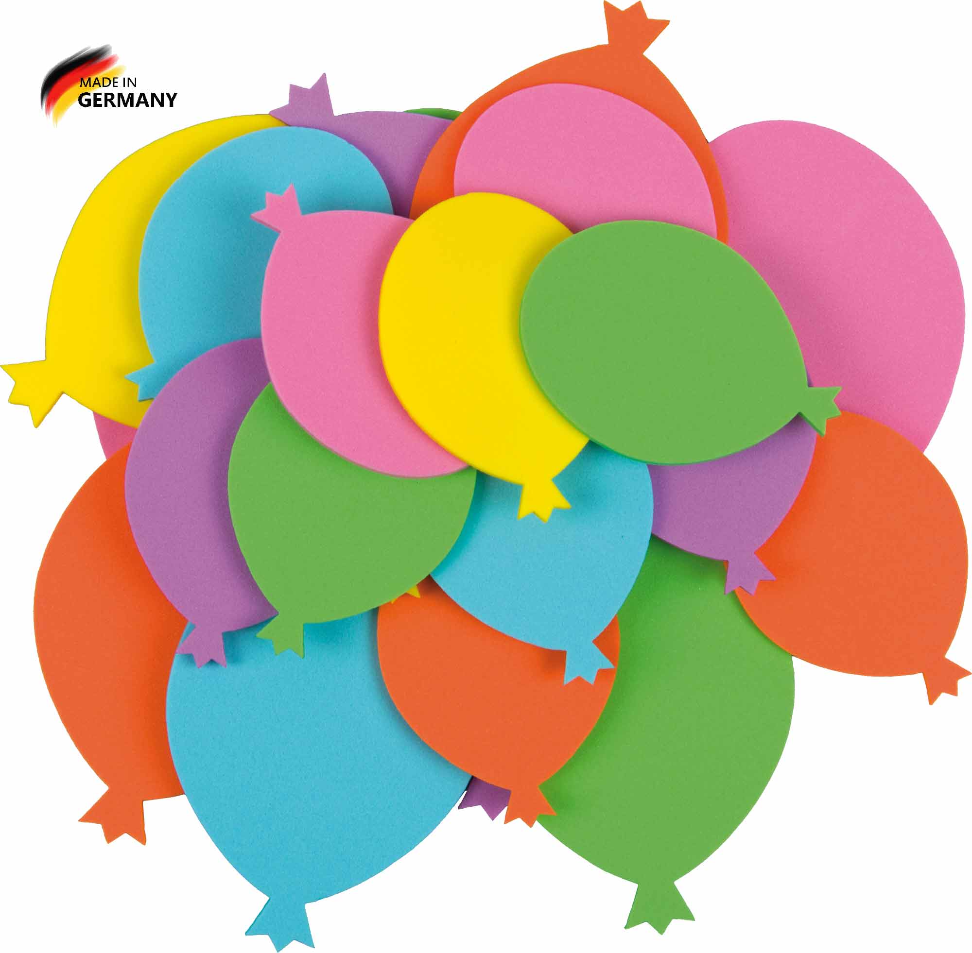Luftballons 24 Stück sortiert