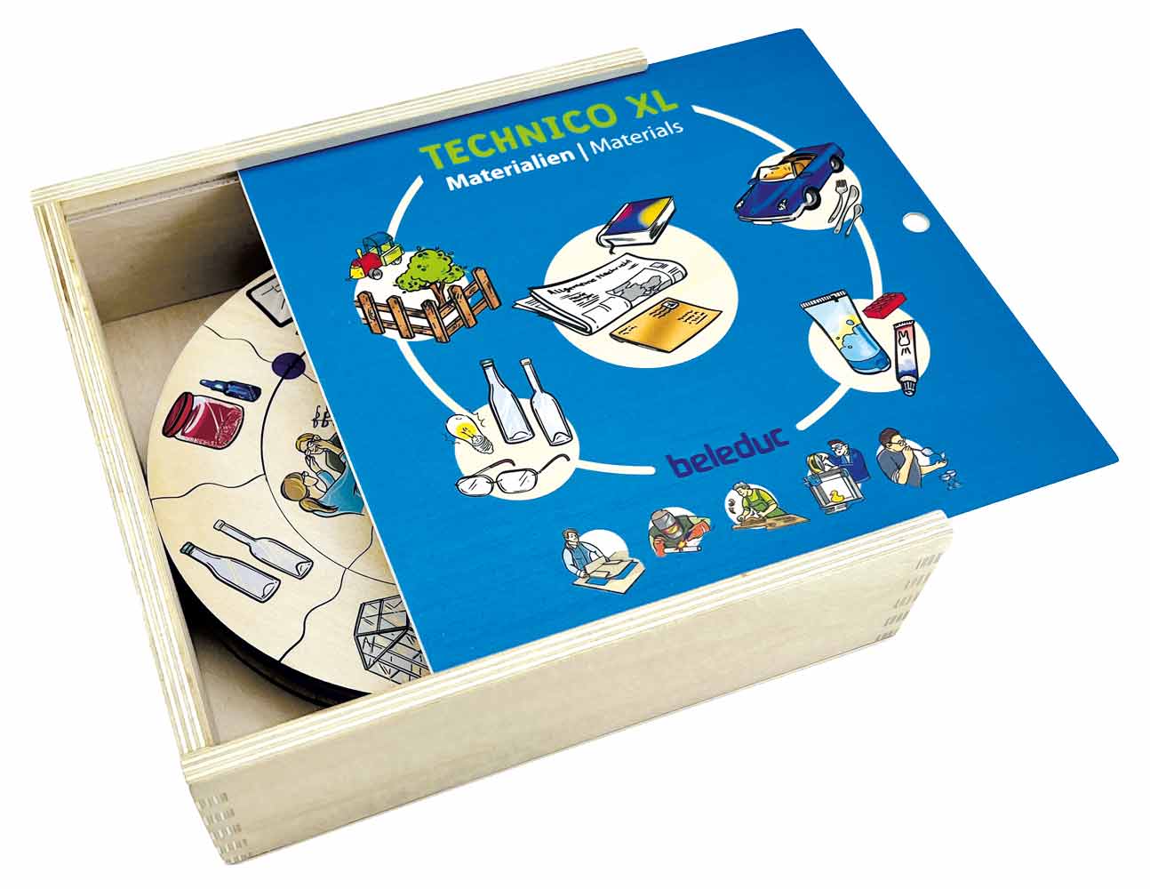 Puzzle XL Technico Materialien
