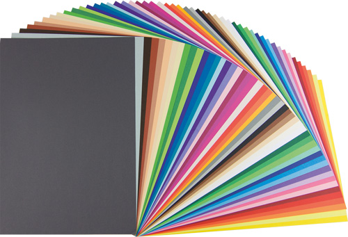 Tonpapiersortiment 130 g/m², 50 Bogen