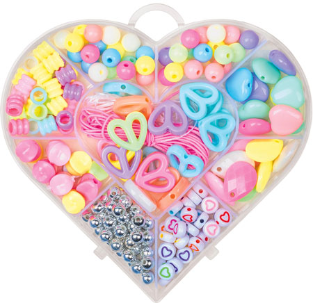 Perlenset Herz 190-teilig