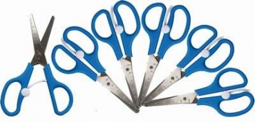 Kinder Lernschere mit Feder 6 Stück