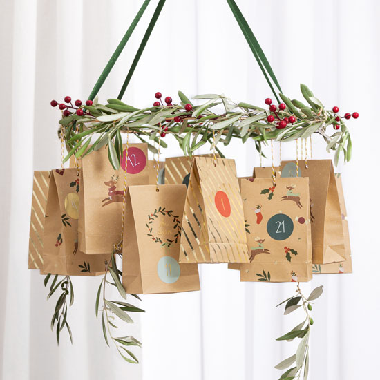 Adventskalender Bastelset Weihnachten