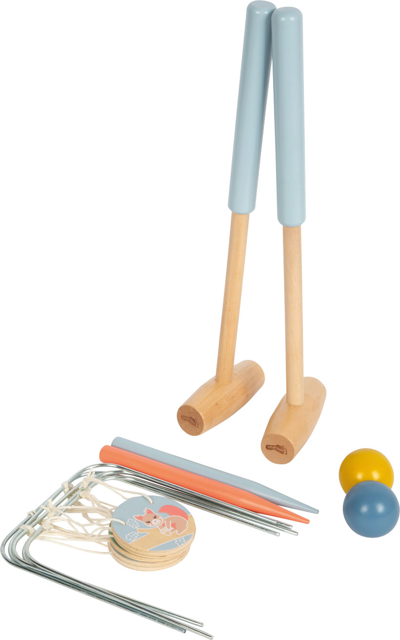 Krocketspiel 17 Teile