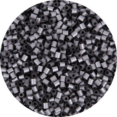 Bügelperlen midi silber 1.000 Stück