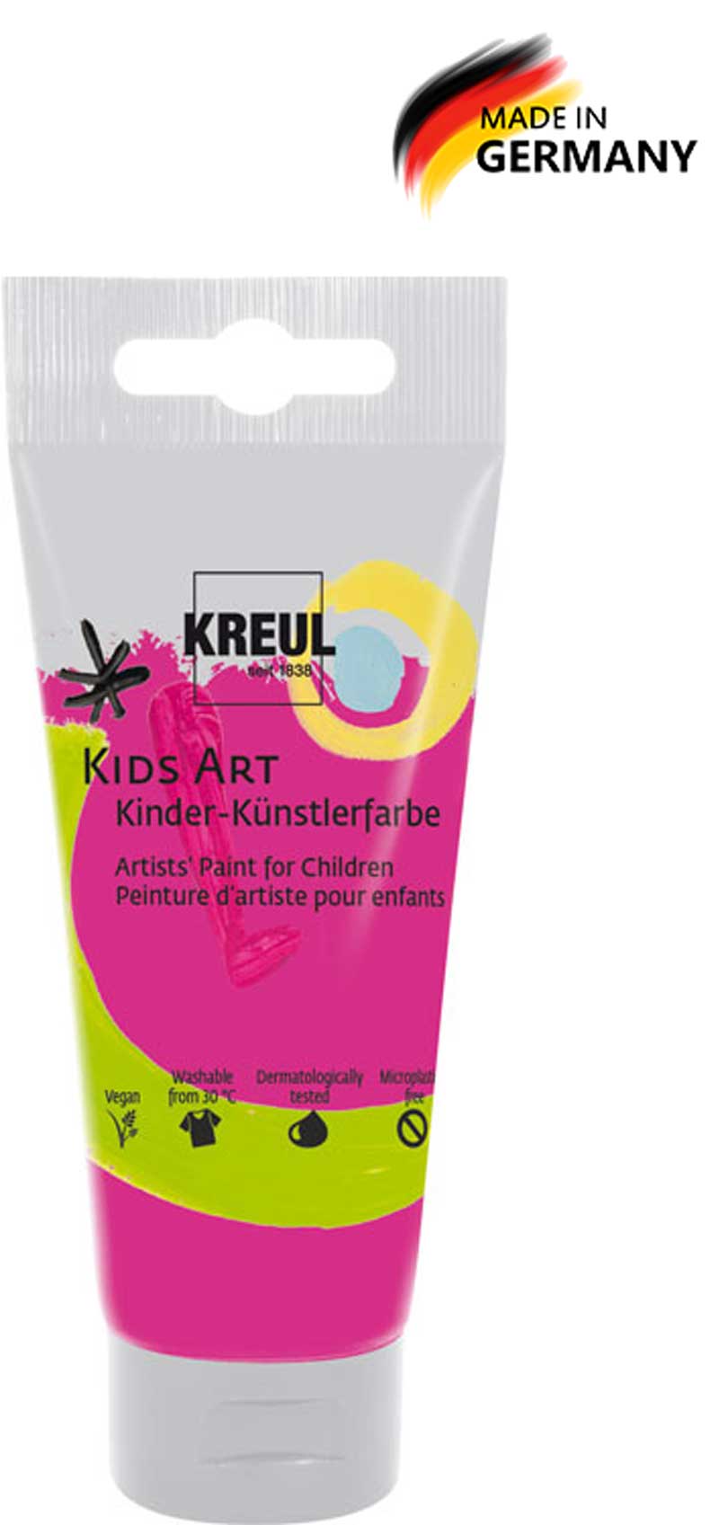 Kids Art Kinder Künstlerfarbe magenta