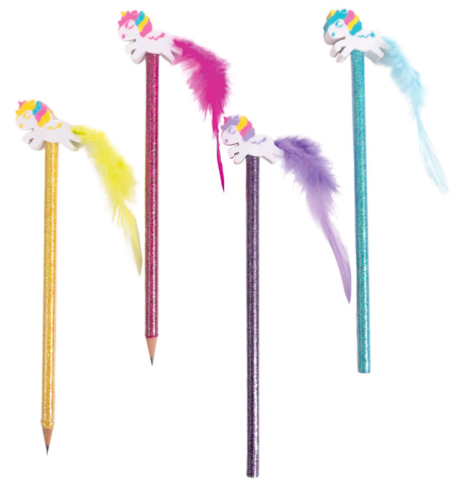 Bleistift & Radierer Einhorn
