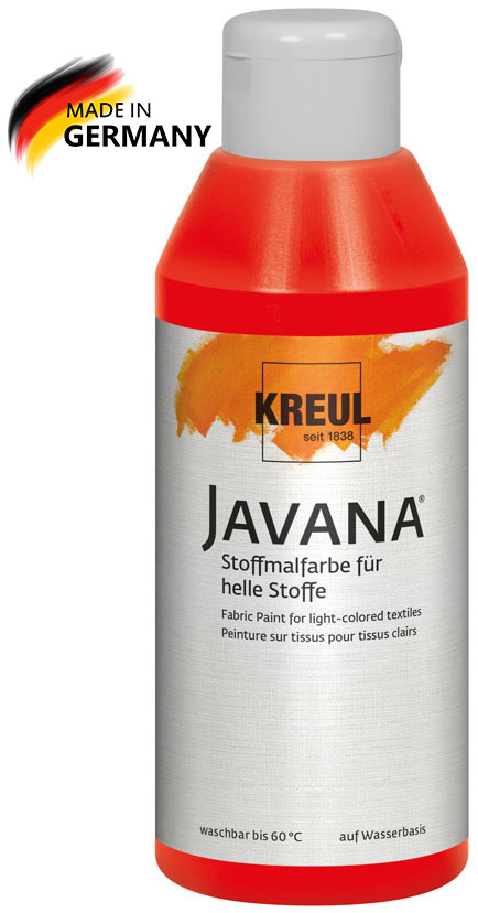 Stoffmalfarbe rot, 250 ml