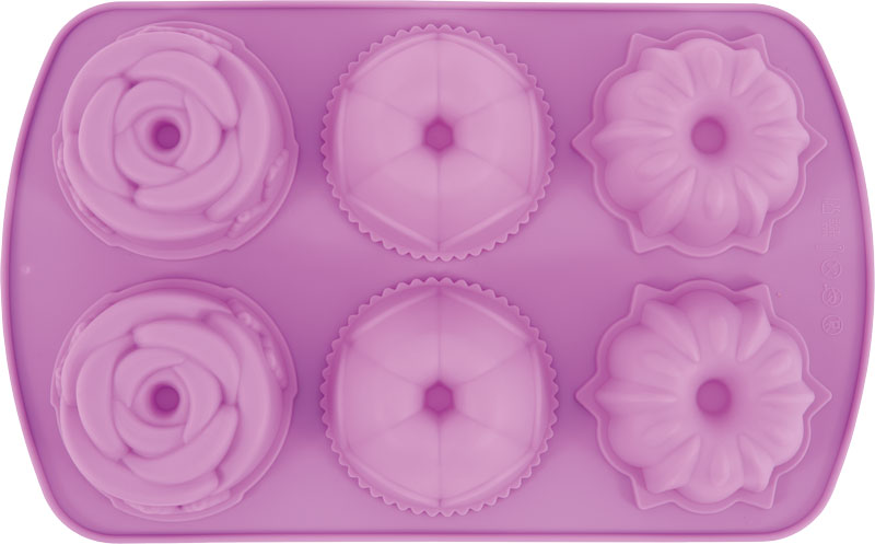 Silikonform Minikuchen