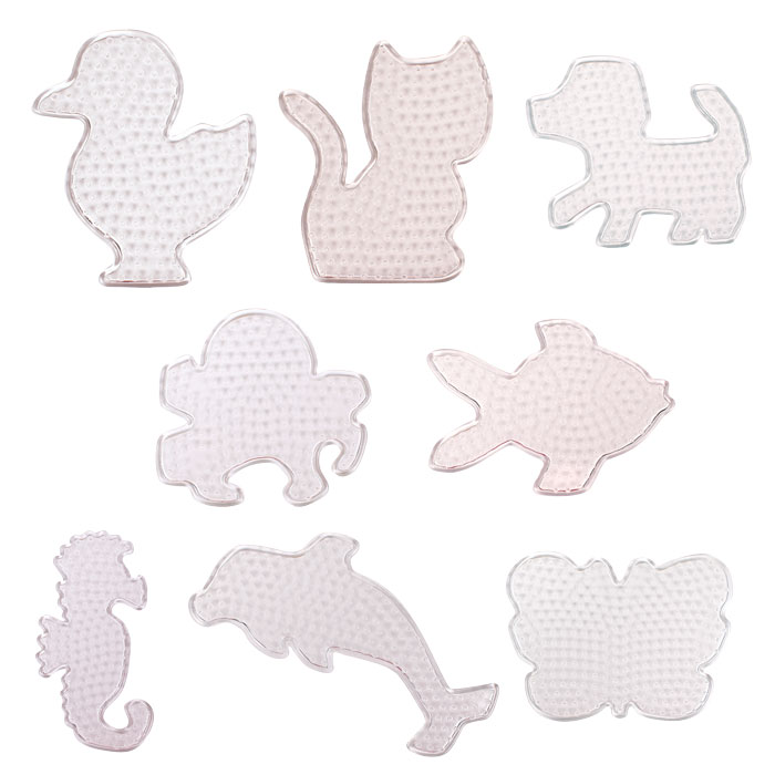 Steckplattenset Tiere 8 Stück sortiert