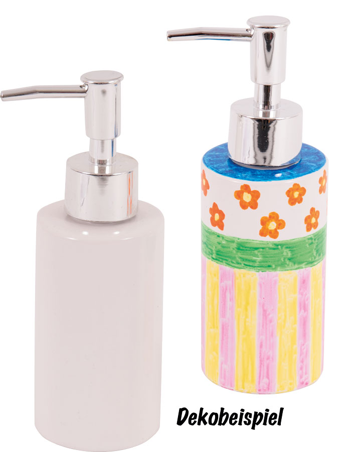 Seifenspender aus Porzellan