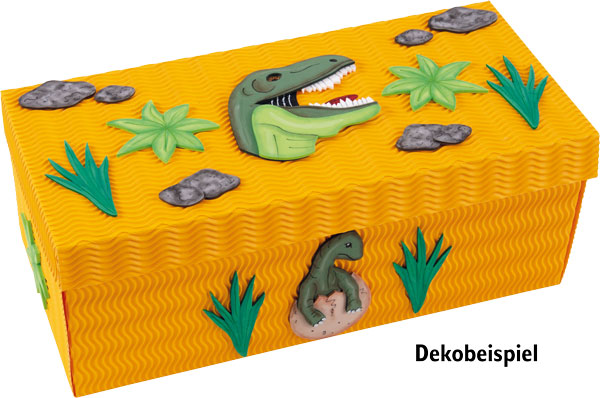 Kreativkarton gelb aus 3D Wellpappe